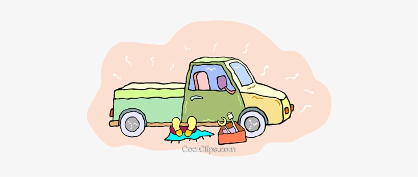 Auto Mechanic Working On A Truck Royalty Free Vector - Illustration, transparent png download