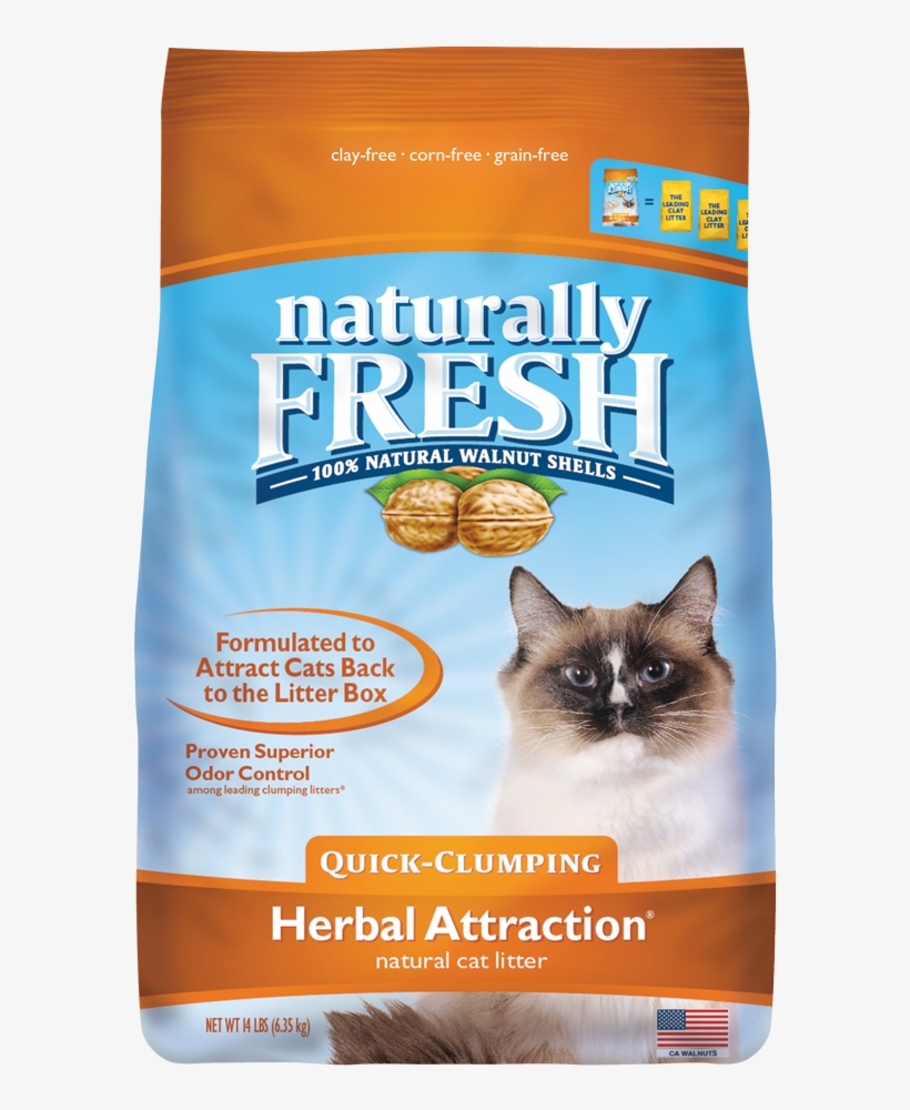 Herbal Attraction® Cat Litter - Blue Buffalo Blue Naturally Fresh Quick-clumping Herbal, transparent png download