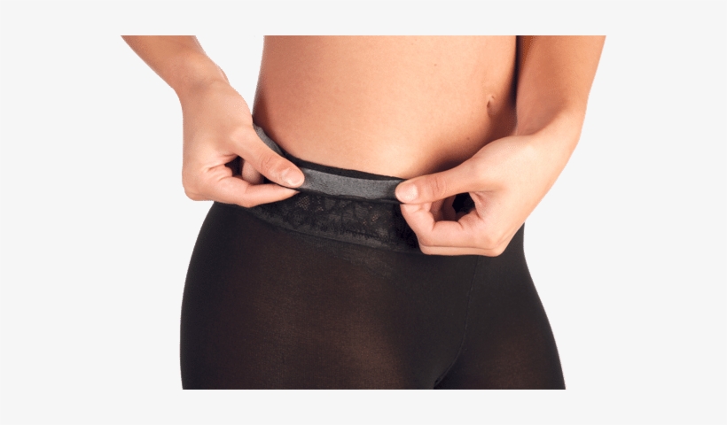 Opaque Black Strip - Girl, transparent png download