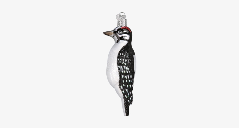 Hanging Hairy Woodpecker Ornament Hanging Hairy Woodpecker - Christmas Ornament, transparent png download