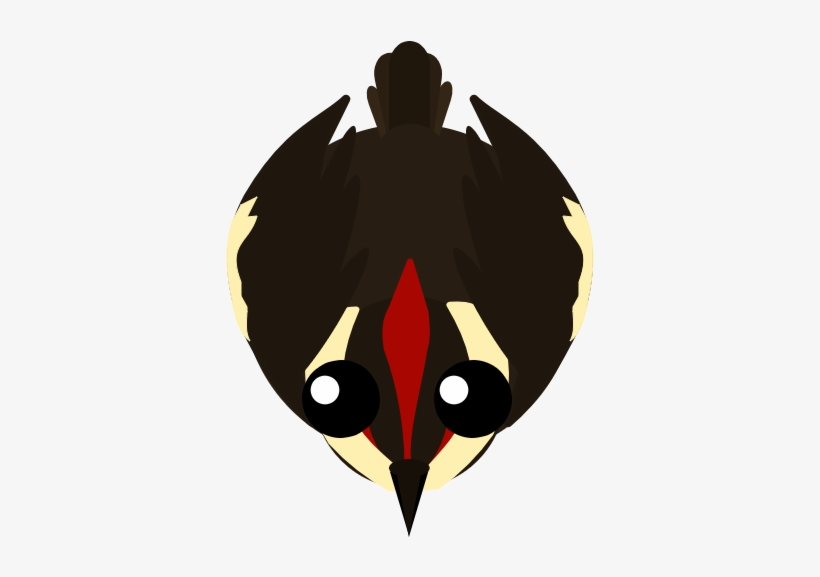 Artisticpileated Woodpecker - Mope Io Woodpecker, transparent png download