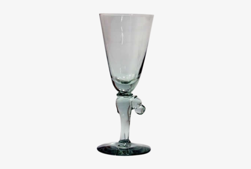 Vlottenberg Hippo Stemmed White Wine Glass - Champagne Stemware, transparent png download