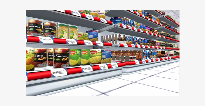 My3dstore Is About Combining The Real Shopping Experience - Vr Grocery Shopping, transparent png download