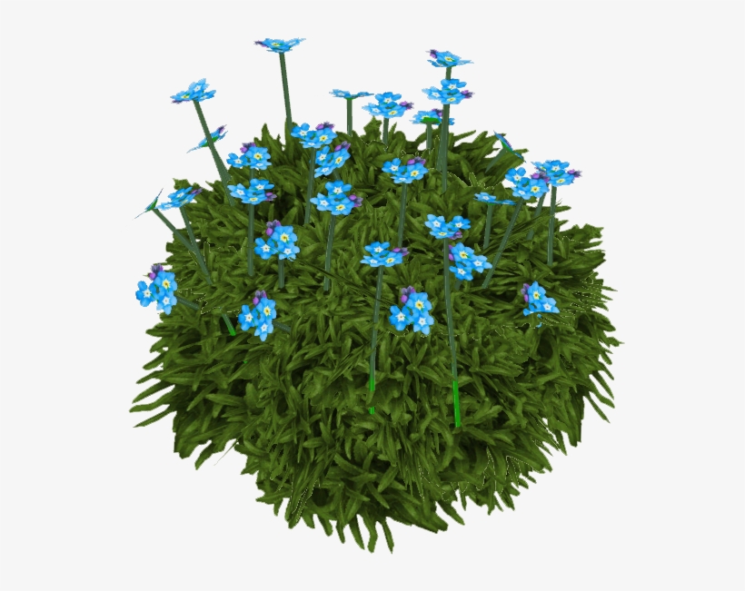 Alpine Forget Me Not - Gentiana, transparent png download