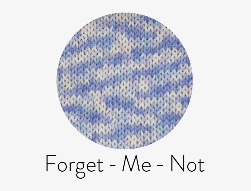 Forget Me Not 801 Wys The Florist Collection - West Yorkshire Spinners Signature 4 Ply Forget Me Not, transparent png download