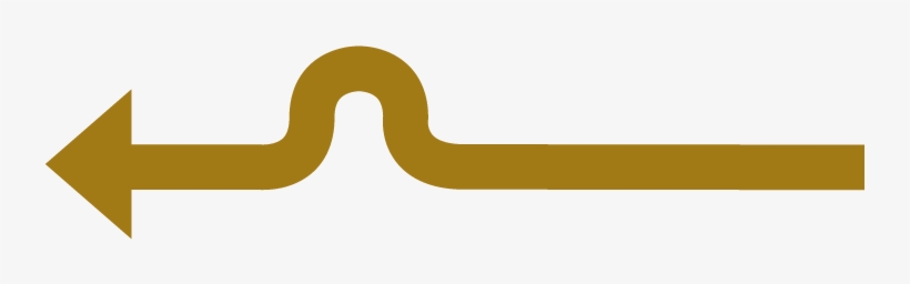 A35 Curvedarrow Brown Left - Graphics, transparent png download