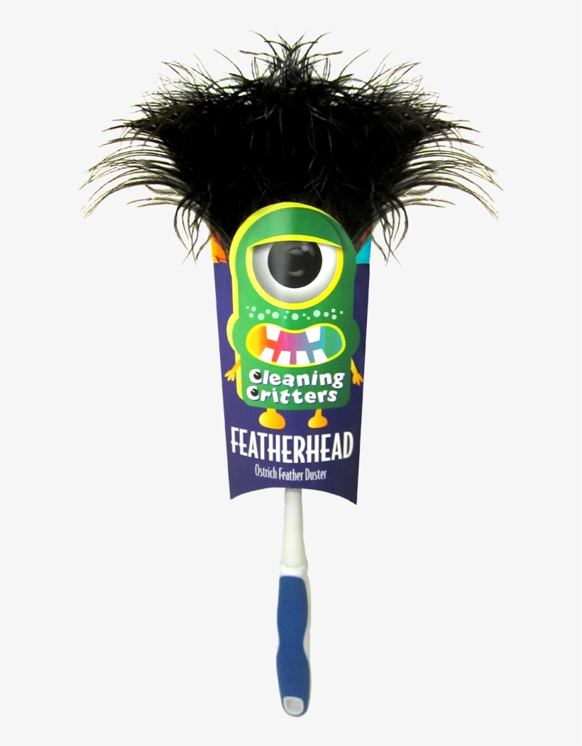 Featherhead™ Ostrich Feather Duster - Ettore 32026 Cleaning Critters Featherhead Ostrich, transparent png download
