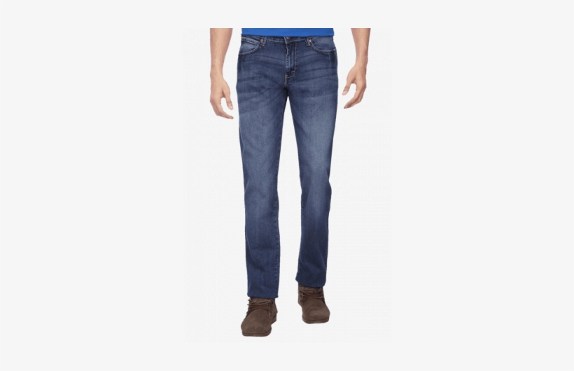 Wrangler Mens Slim Fit Narrow Jeans - Guy With A Jeans, transparent png download