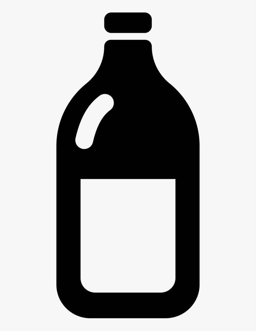 Milk Bottle -, transparent png download