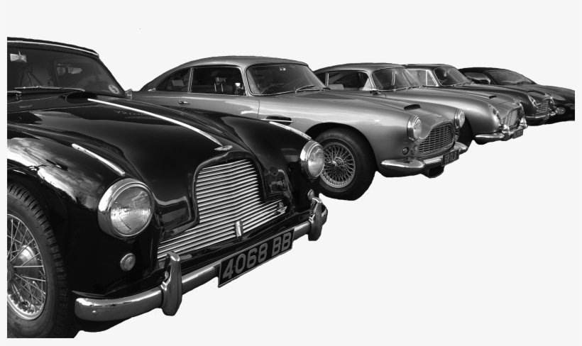 Aston Martin Heritage Vehicles - Antique Car, transparent png download