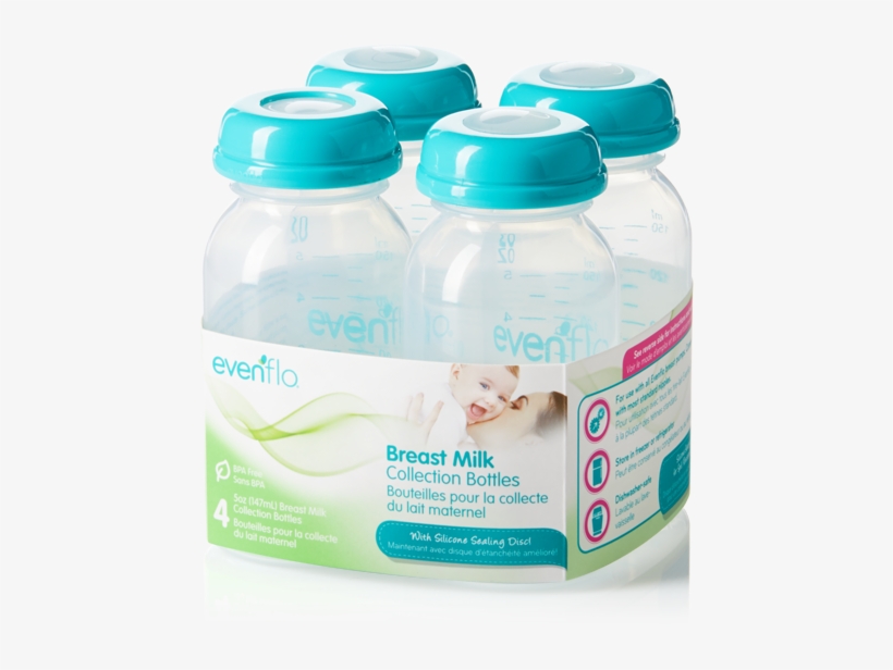 Breast Milk Collection Bottles 02png - Breast Pump, transparent png download