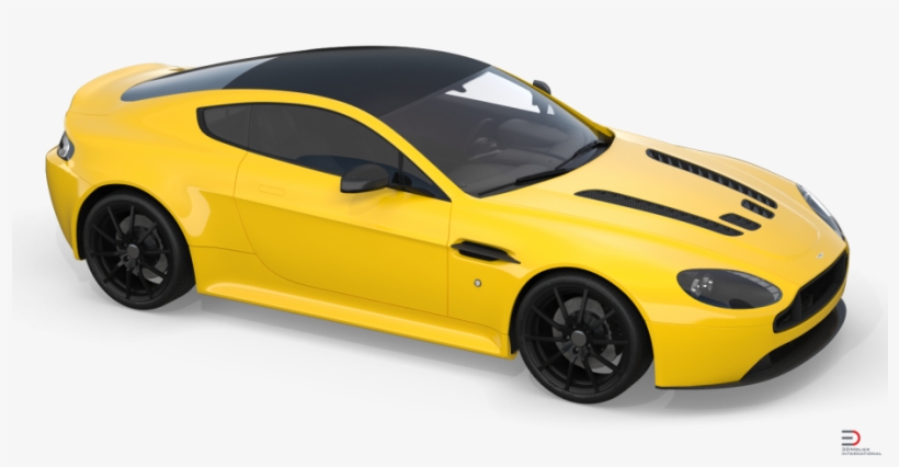 6 Aston Martin V12 Vantage Royalty-free 3d Model - Aston Martin V8 Vantage (2005), transparent png download