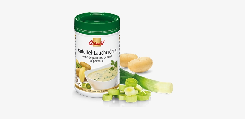 Cream Of Potato & Leek Soup - Oswald, transparent png download