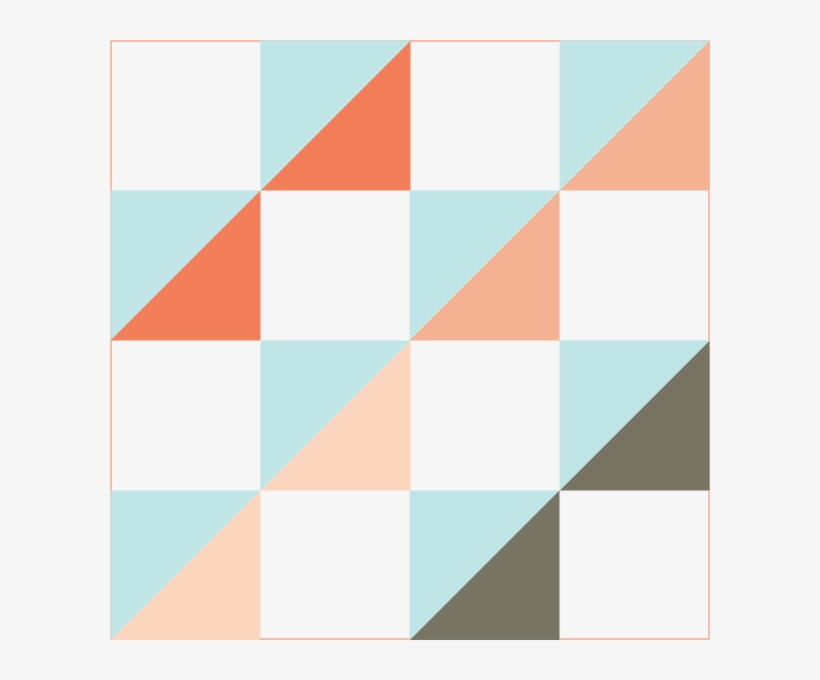 Cotton Reels Quilt Block - Cotton, transparent png download