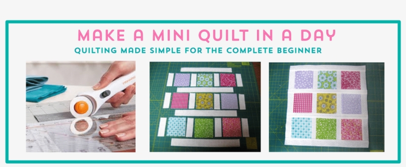 Ss Website Slide 1278 X 460 Px Make A Quilt In A Day - Fiskars 85314 Stick Rotary Cutter-45mm, transparent png download