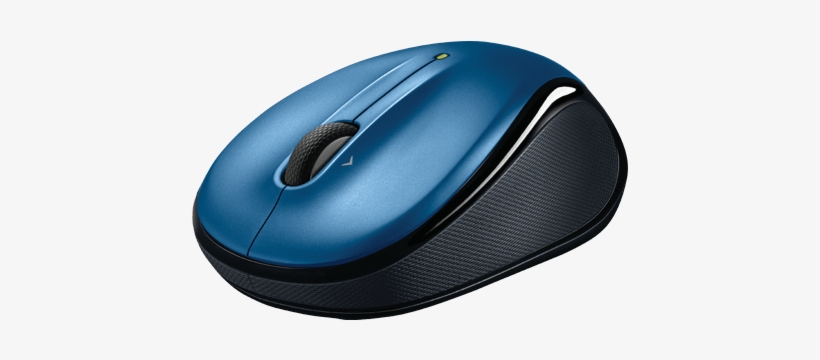 Wireless Mouse M325 Blue Gallery - Wire Less Mouse, transparent png download