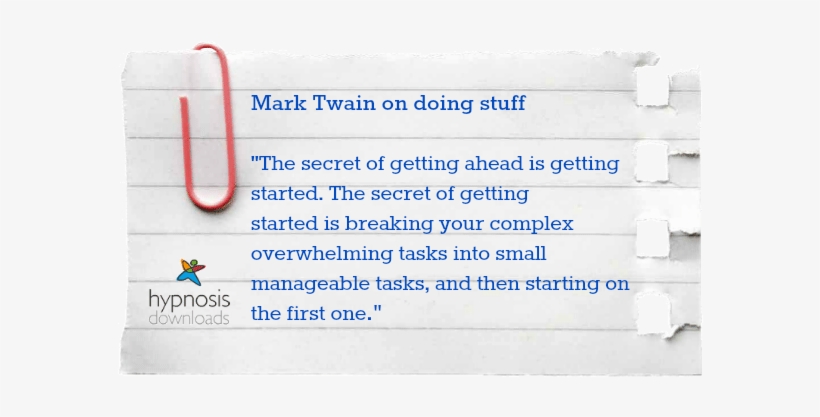 Mark Twain Quote On Doing Stuff - Vergesslich? Nicht Mit Dieser Erinnerungshilfe!, transparent png download