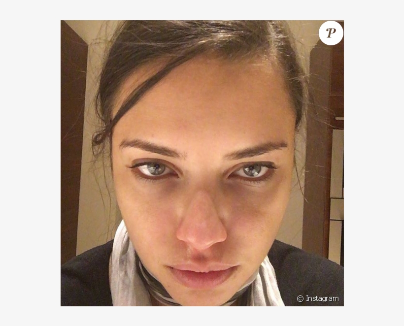 Adriana Lima Se Montre Sans Maquillage Sur Instagram - Adriana Lima, transparent png download
