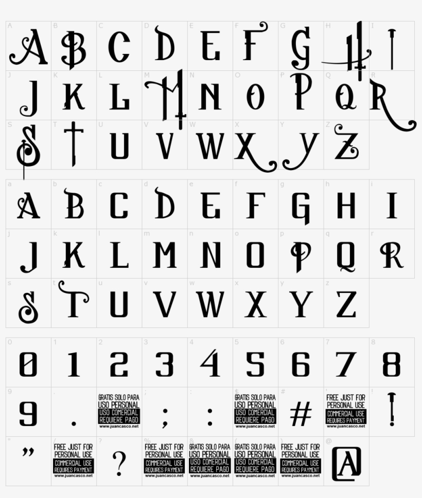 Font Characters - Assa Font, transparent png download