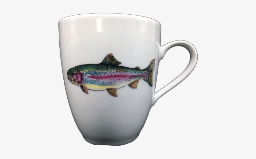 Rainbow Trout Coffee Cup/mug - Coffee Cup, transparent png download