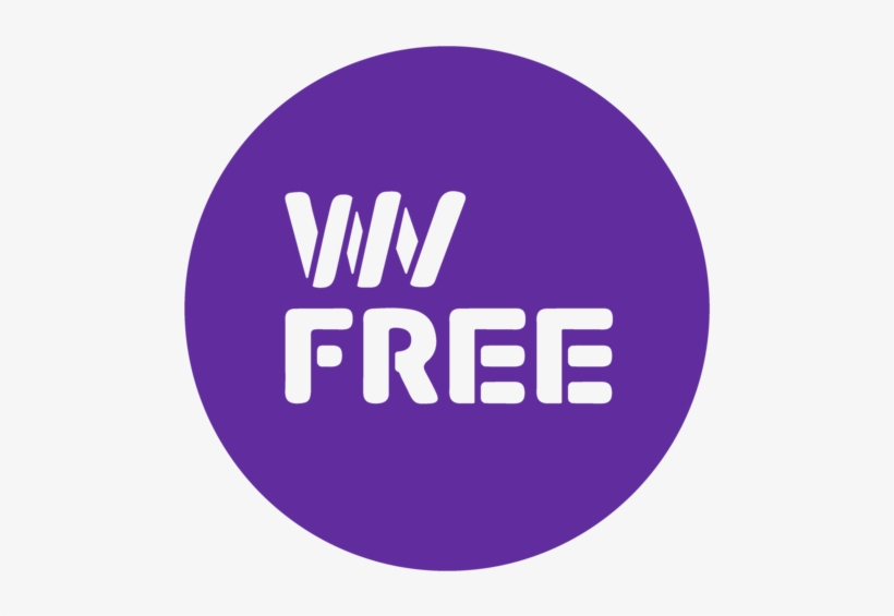 Wvfree Filledcircle Brightpurple Large 72dpi - West Virginia, transparent png download