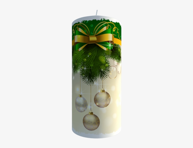 Green Gold Garland - Happy New Year 2012, transparent png download