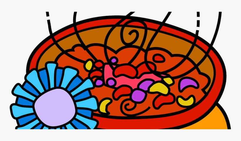 Dutch's Wicked Baked Beans - Cartoon Bowl Of Chili, transparent png download