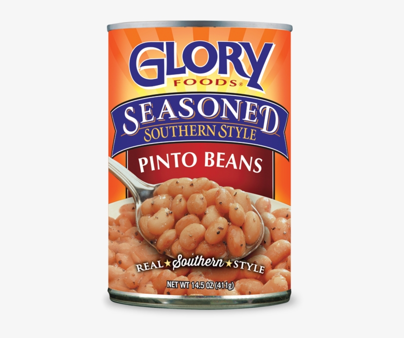 Pinto Beans - Glory Foods Seasoned Country Cabbage, Southern Style, transparent png download
