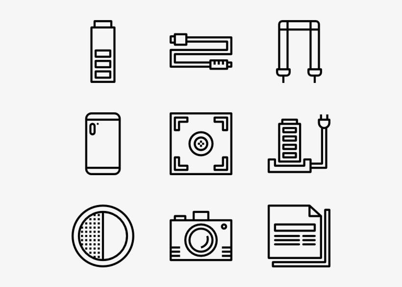 Photo & Camera 36 Icons - Real Estate Vector Icon, transparent png download