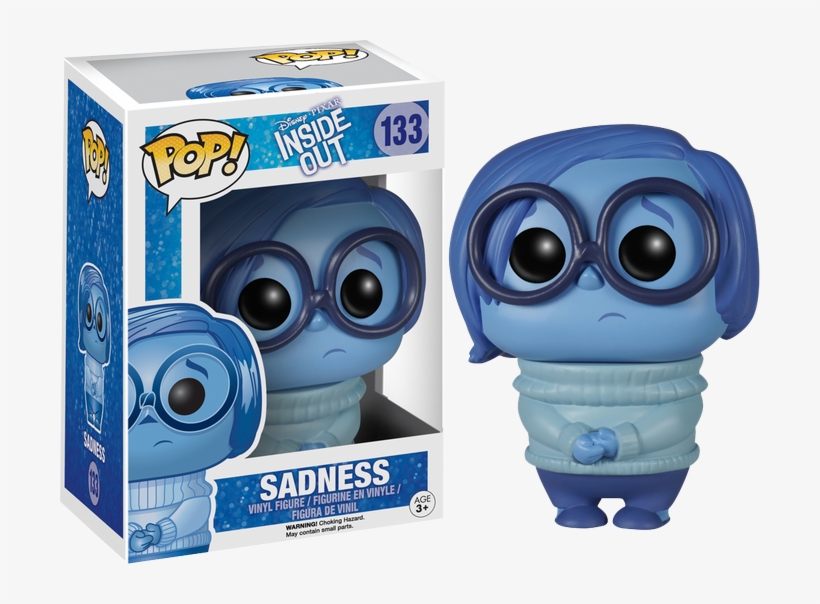 Funko Pop Sadness Inside Out, transparent png download