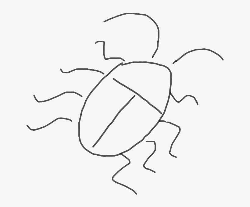 There Is Something Inherently Terrifying Thinking About - Line Art, transparent png download