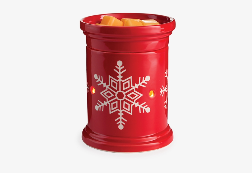 Candle Warmers Etc. Red Snowflake Tabletop Warmer, transparent png download