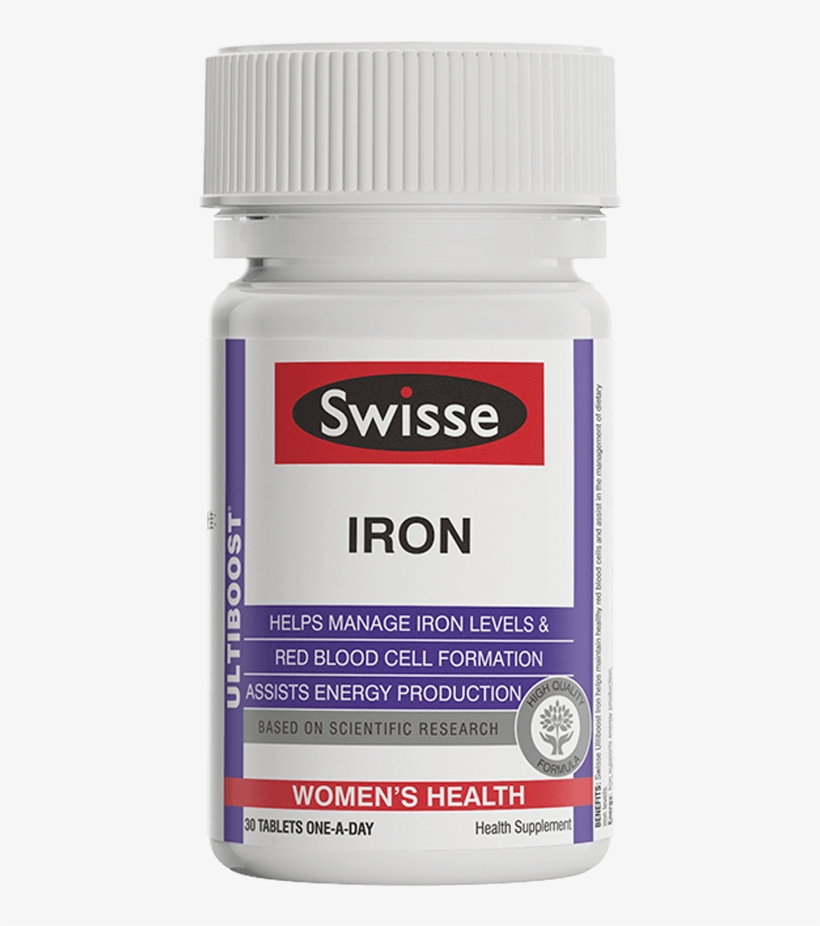 Swisse Ultiboost Iron Supplement - Swisse Liver Detox 60 Tablets, transparent png download