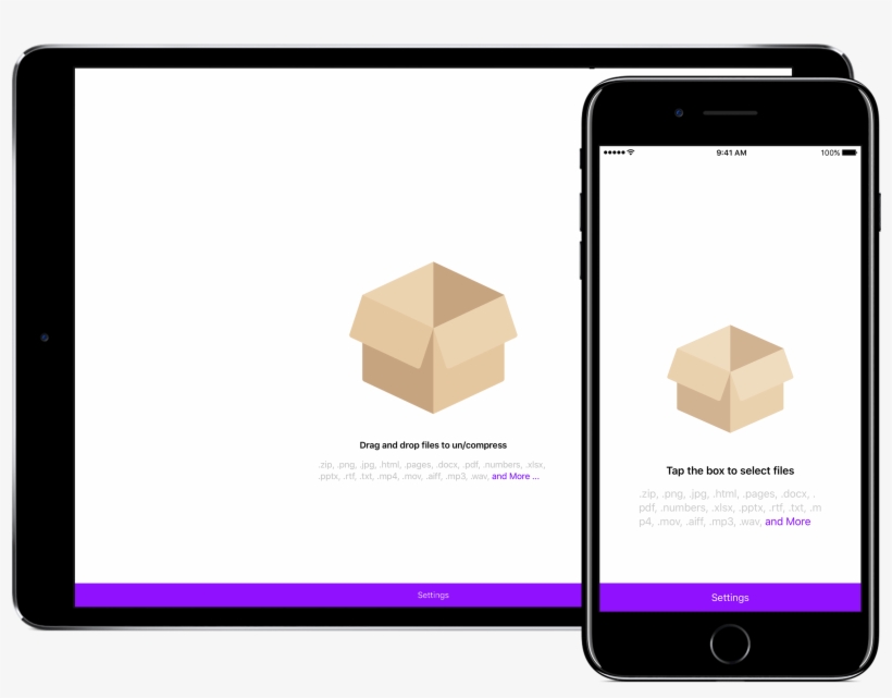 Zipped Is An Iphone And Ipad Product That Aims To Work - Apple Ipad Family, transparent png download