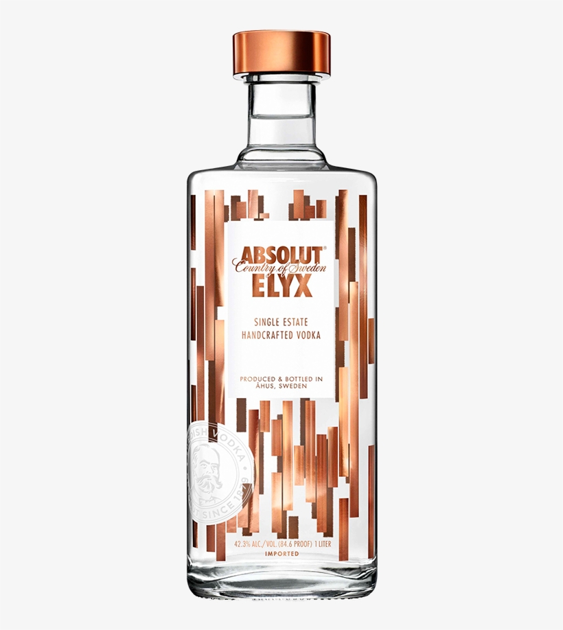 Absolut Vodka Elyx - Absolut Elyx Single Estate Vodka 700ml, transparent png download
