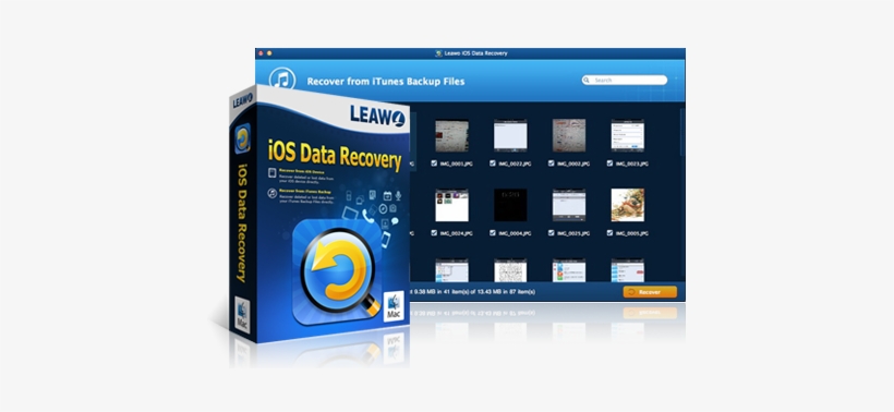 Leawo Ios Data Recovery, Download Version, transparent png download