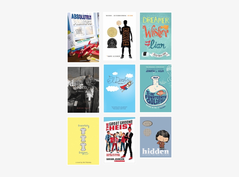 Best Fiction For Older Readers Of 2014 - Absolutely Almost By Lisa Graff 9780399164057 (hardback), transparent png download