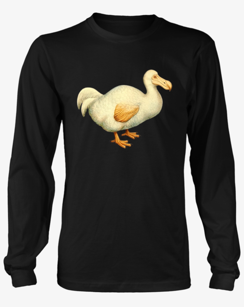 Dodo Bird Vintage Graphic T-shirt - Fishing Saved Me From Becoming Shirt, transparent png download