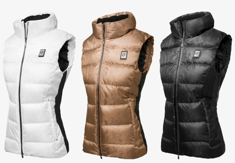 Women's 2l Down Vest - Camel, transparent png download