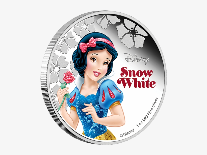 Fine Silver Coin Disney Princess Snow White - Snow White Silver Coin, transparent png download