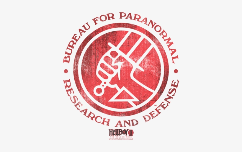 Hellboy Bprd Logo Men's Tank - Hellboy 2 The Golden Army Keychain Bprd, transparent png download