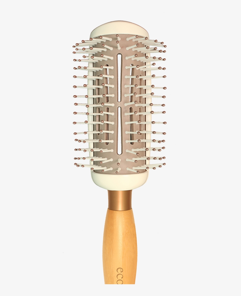 Ecotools Styler Smoother Hair Brush - Ecotools, Styler + Smoother Brush, 1 Brush, transparent png download