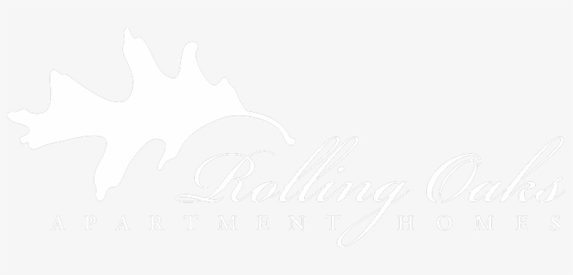 Rolling Oaks Fairfield Logo White - Rolling Oaks Apartment Homes, transparent png download