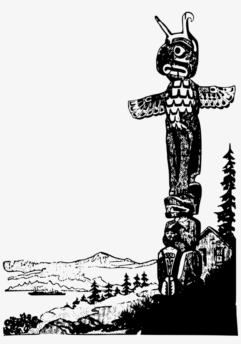This Free Icons Png Design Of Alaskan Totem Pole, transparent png download