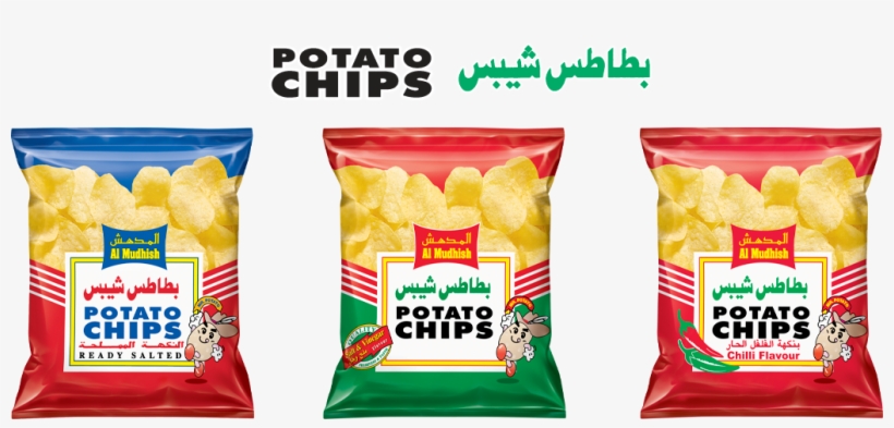 Al Mudhish Fresh Potato Chips Are One Of The Leading - Potato Chip, transparent png download
