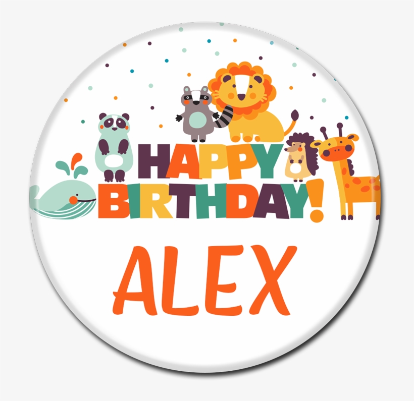 Birthday Button - Eb701 - Happy Birthday Kind Junge, transparent png download
