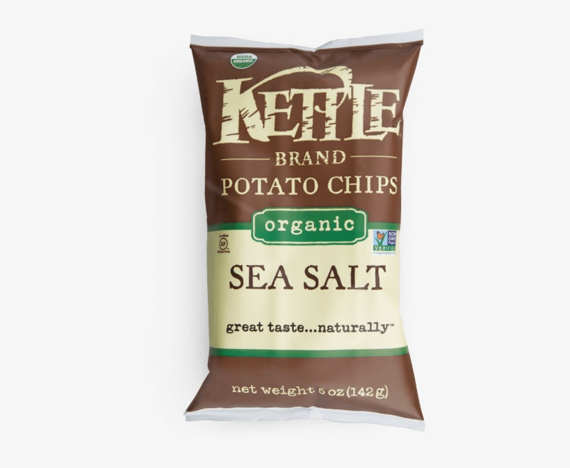 Sea Salt Organic Potato Chips - Organic Potato Chips, transparent png download