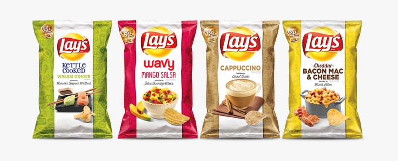 Dousaflavor - Lay's Wavy Mango Salsa Potato Chips 9.5 Oz. Bag, transparent png download