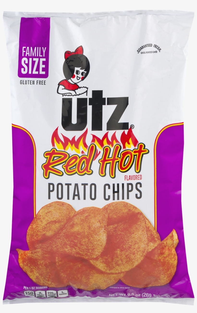 Utz Red Hot Chips, transparent png download