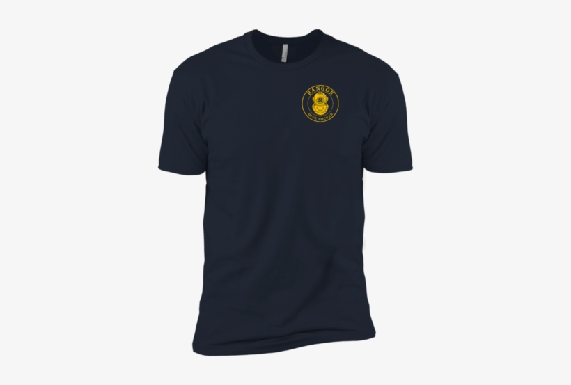 Totem Pole Bangor Next Level Premium T-shirt - Kissed A Dog Shirt, transparent png download